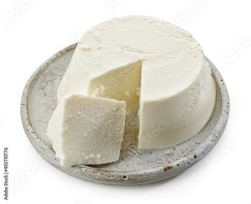Fotografi fresh ricotta cheese