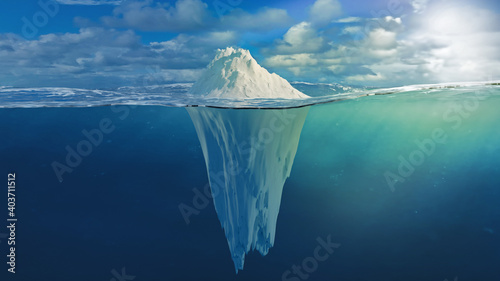 Iceberg Illustration photo