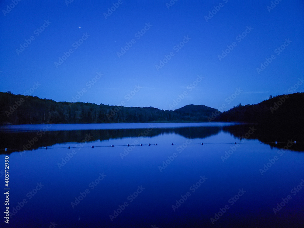 lake in the mountains