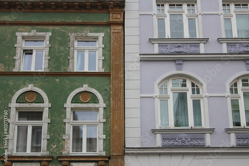Facade In Barth, Germany