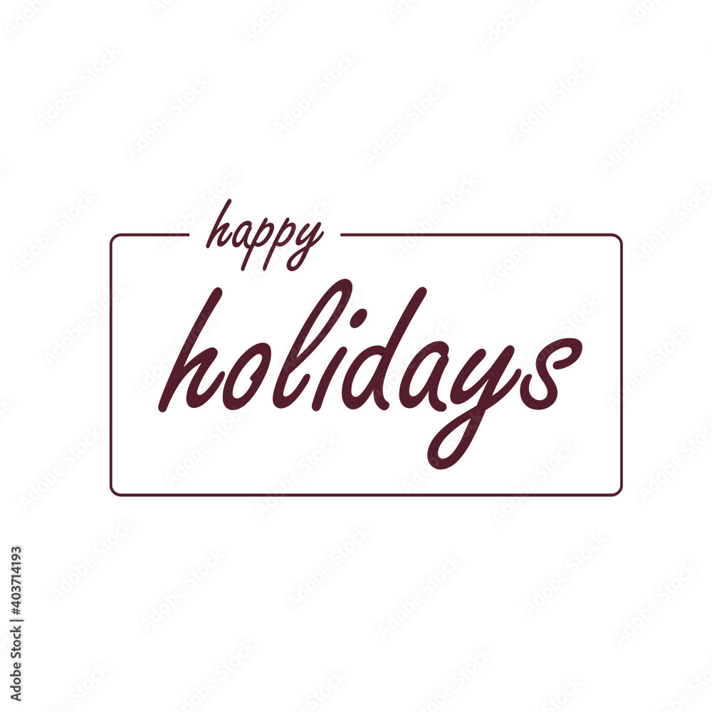 the sentence happy holidays is brown in the middle of the chocolate box the sentence happy holidays is brown in the middle of the chocolate box