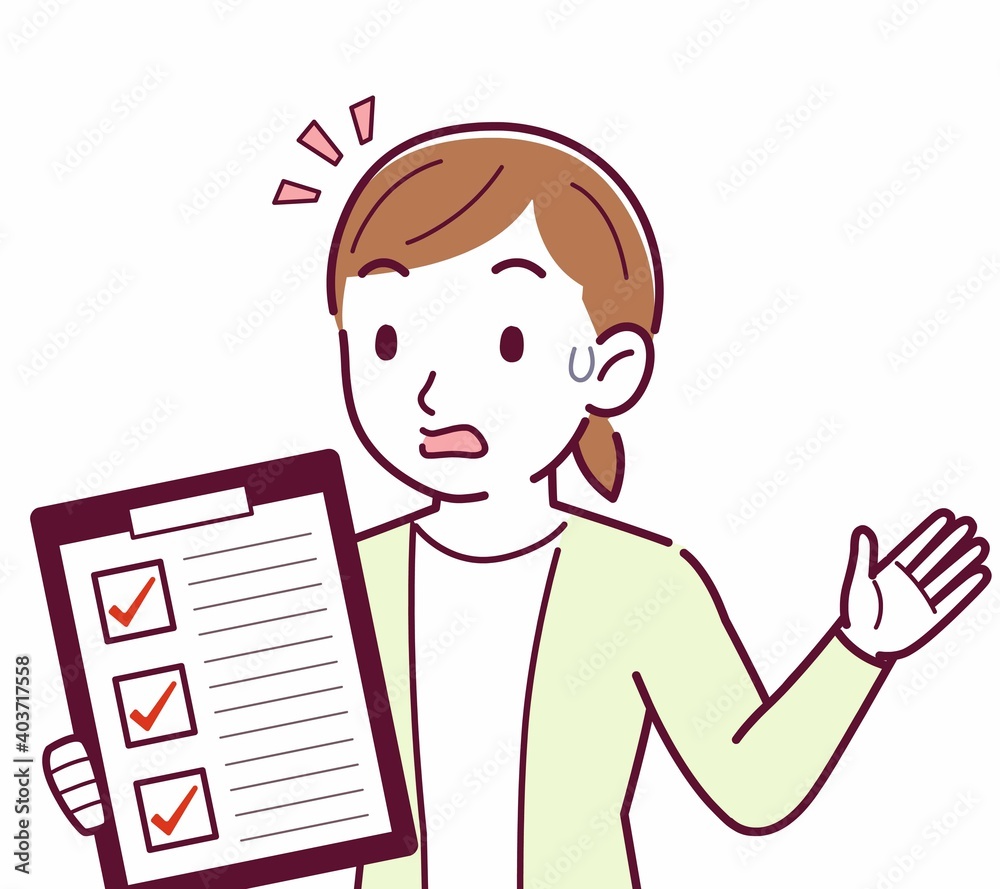 Young woman in a cardigan_questionnaire Young woman in a cardigan_questionnaire