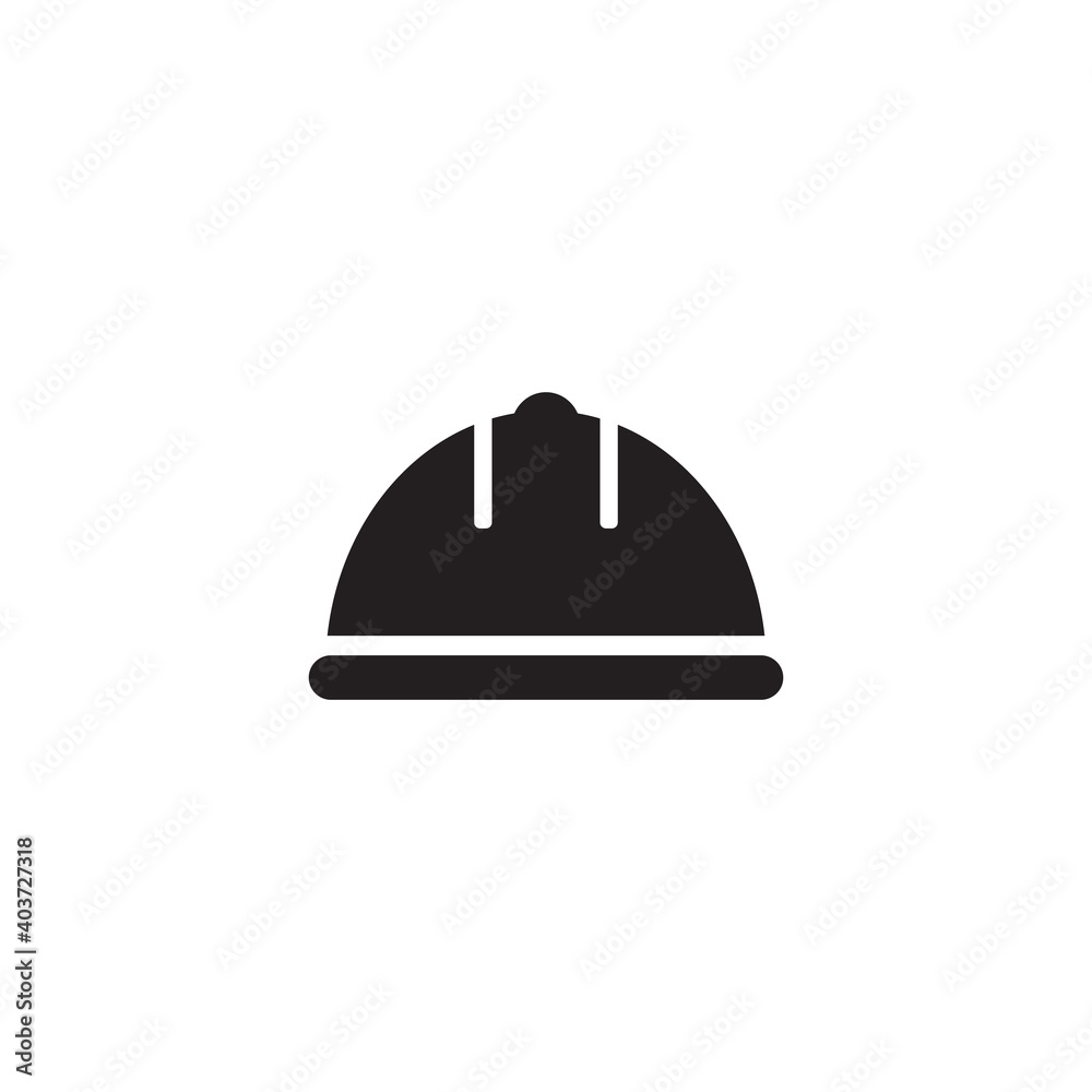 builder helmet icon symbol sign vector builder helmet icon symbol sign vector