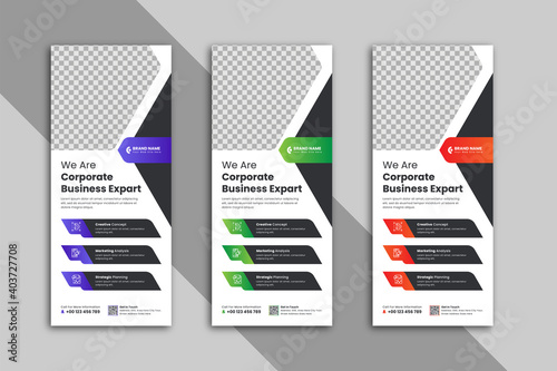 Corporate Rollup Banner Design Or X Banner Design