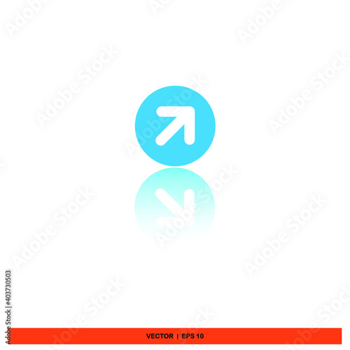 Icon vector graphic of arrow, good for template Free Download Icon vector graphic of arrow, good for template - GFXLoad