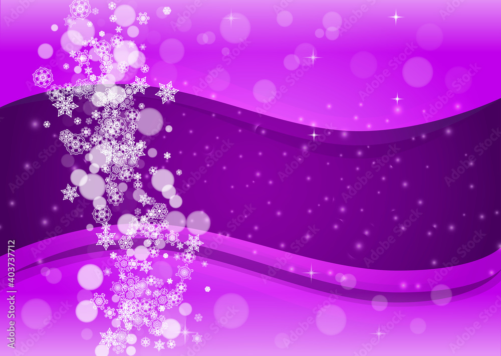 Snow frame with ultra violet snowflakes. New Year frosty backdrop. Winter border for gift coupons, vouchers, ads, party events. Christmas trendy background. Holiday banner with snow frame Snow frame with ultra violet snowflakes. New Year frosty backdrop. Winter border for gift coupons, vouchers, ads, party events. Christmas trendy background. Holiday banner with snow frame
