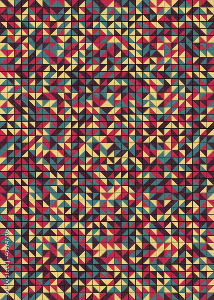 Abstract Geometric Pattern generative computational art illustration Abstract Geometric Pattern generative computational art illustration