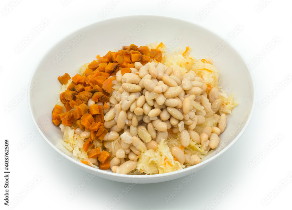cooking salad with vegetables cooking salad with vegetables