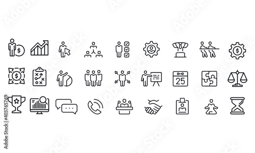 business icons vector design 