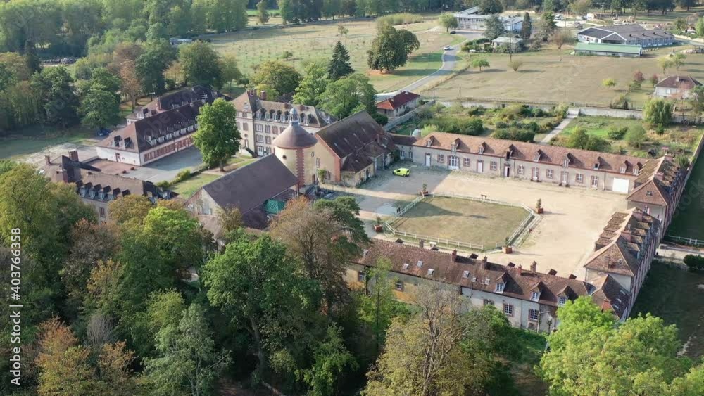 Survol du parc du château de Rambouillet