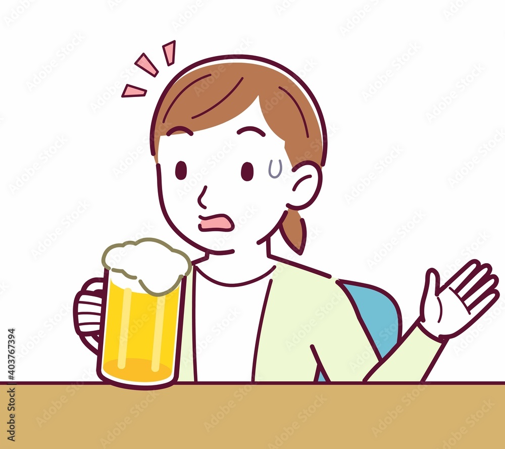 Young woman in a cardigan_ramen Young woman in a cardigan_ramen