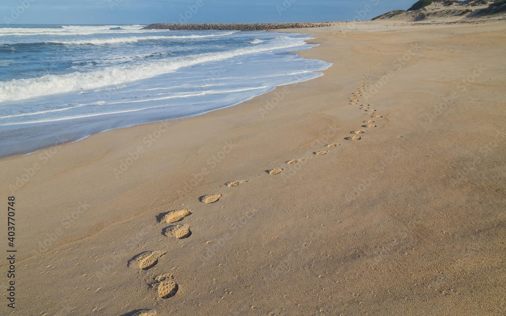 Beautiful beach in Figueira da Foz Beautiful beach in Figueira da Foz