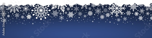 Weihnachten abstrakt vektor mit Schneeflocken und Sternen auf blauenHintergrund.