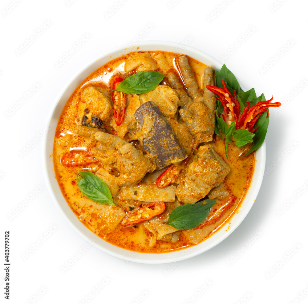 Bamboo Shoot with Chicken Red Curry Main course Thaifood Bamboo Shoot with Chicken Red Curry Main course Thaifood