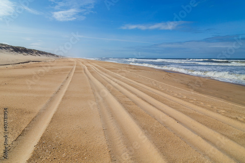 Beautiful beach in Figueira da Foz