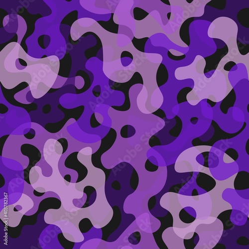Twilight purple print texture vector illustration. Abstract seamless pattern