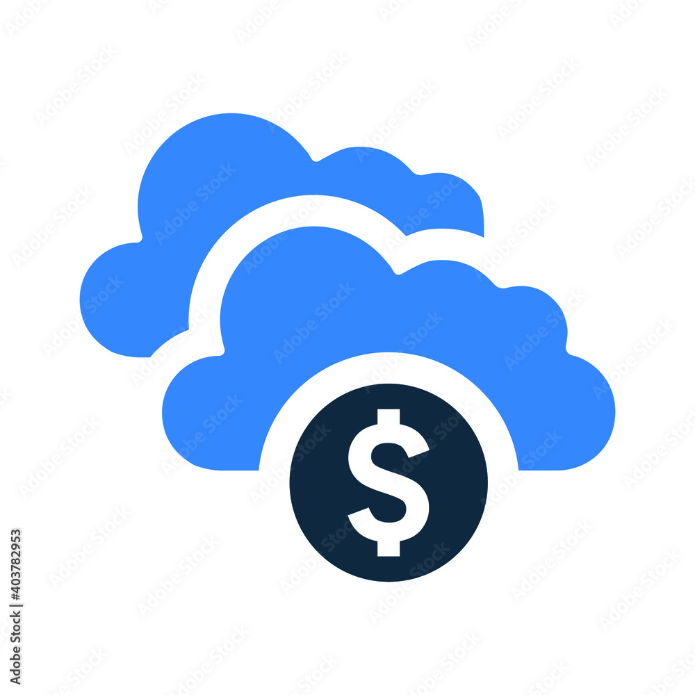 Climate, cloud banking icon. Editable vector isolated on a white background. Climate, cloud banking icon. Editable vector isolated on a white background.