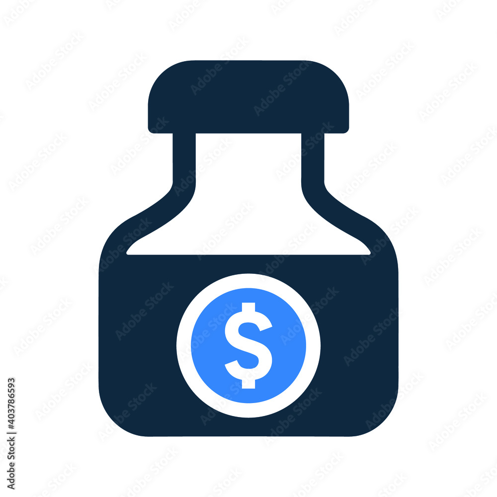 Business, medicine price icon. Glyph vector isolated on a white background. Business, medicine price icon. Glyph vector isolated on a white background.