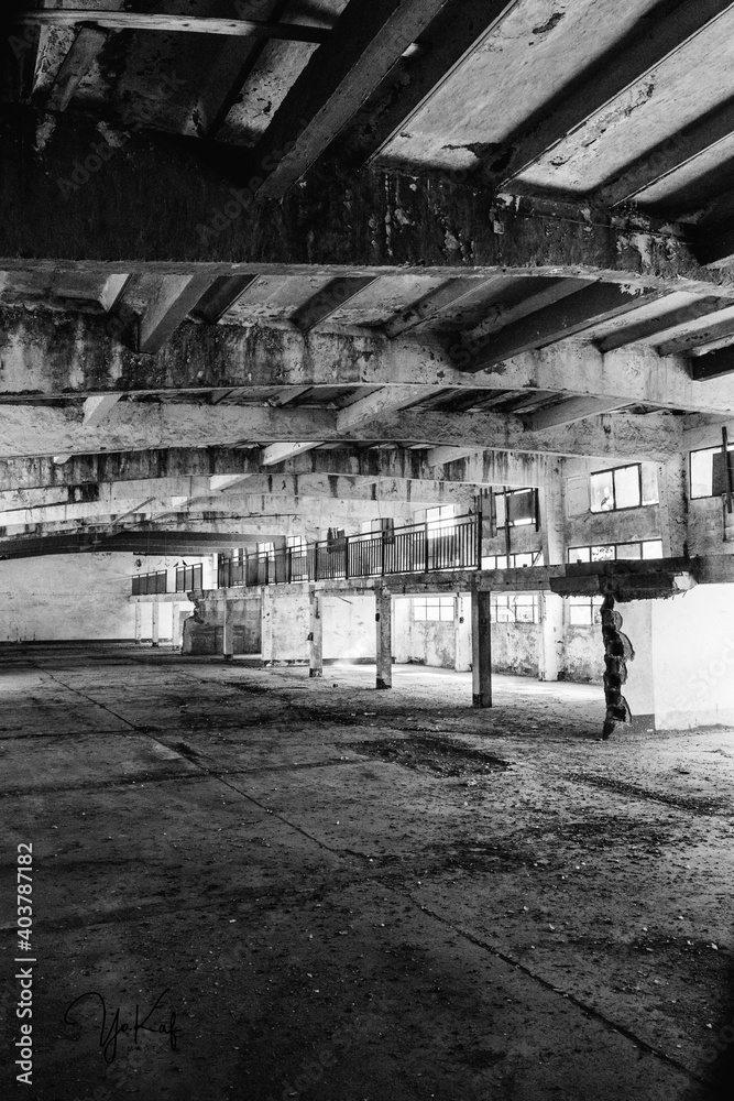 Fototapeta premium abandoned depot