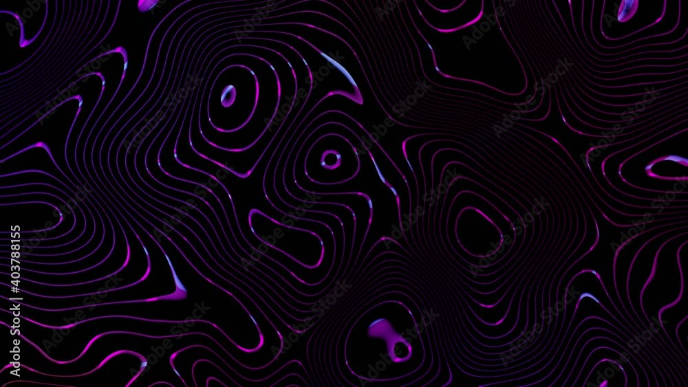 Endless colorful animation with motion effect of purple waves pattern. Modern stylish abstract background for business presentations or TV screensaver mode. Seamless loop, 4k 3840x2160, 60 FPS Endless colorful animation with motion effect of purple waves pattern. Modern stylish abstract background for business presentations or TV screensaver mode. Seamless loop, 4k 3840x2160, 60 FPS