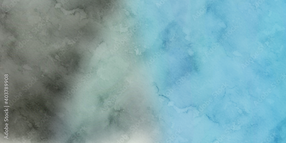 Watercolor Wallpaper Background Transitional Blue Green and Gray Watercolor Wallpaper Background Transitional Blue Green and Gray