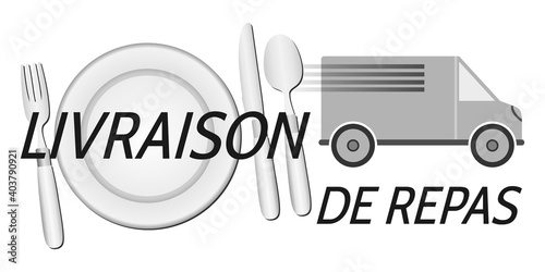 Livraison de Repas v2 Gris