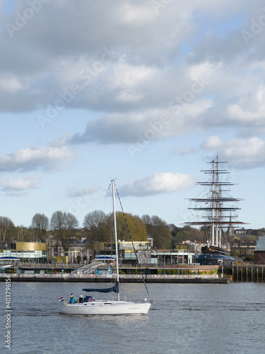 The River Thamers, Cutty Sark photo