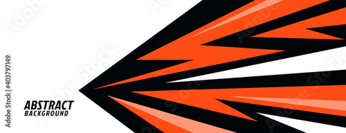 abstract geometric background in sports style design
