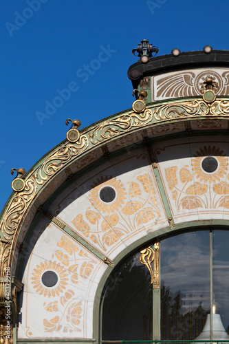 Decorative sunflower motifs