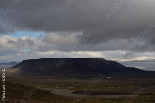 Landscape of Kerlingarfjöll Region in Iceland