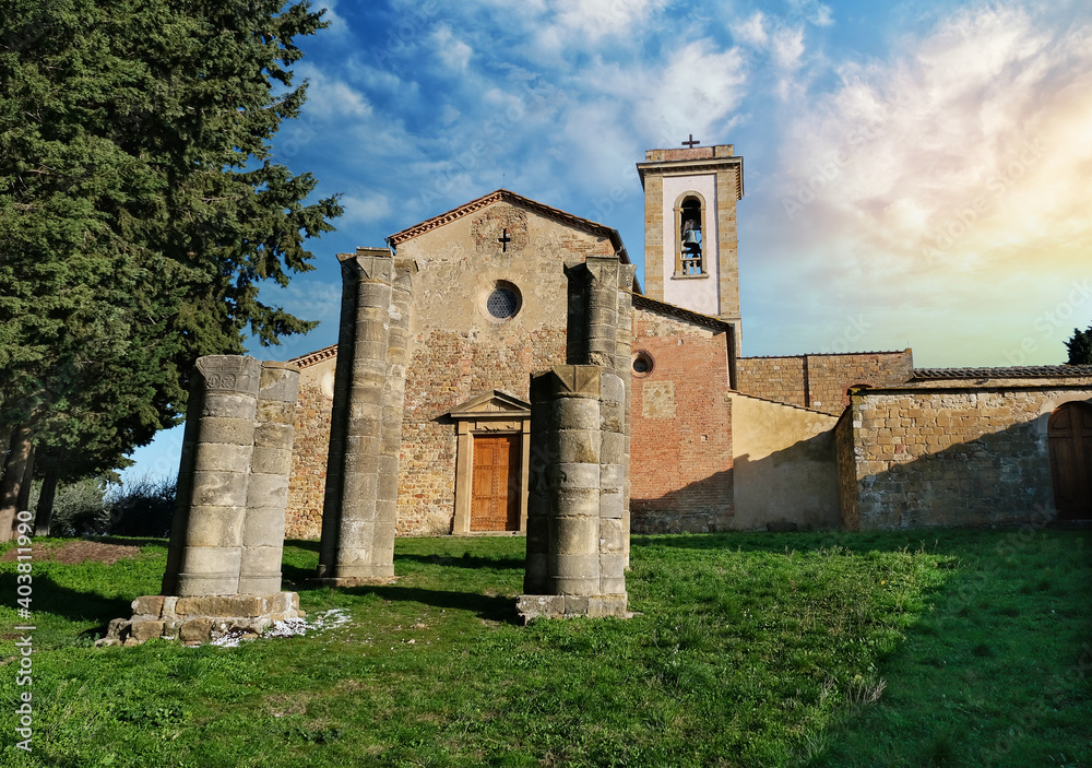 parish church of sant'appiano di barberino val d'elsa tuscany italy