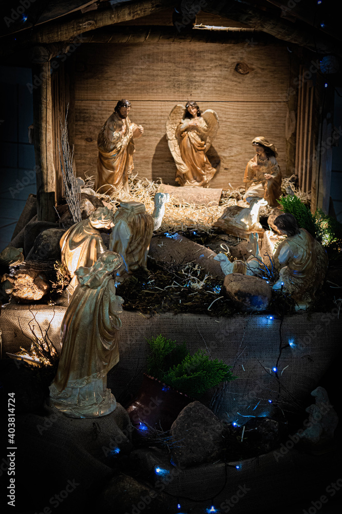 Natal de Jesus, Presépio. 