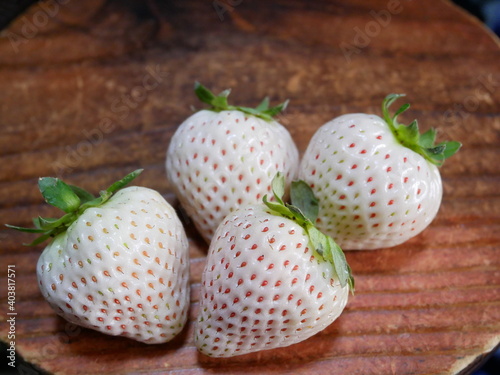 White strawberry
