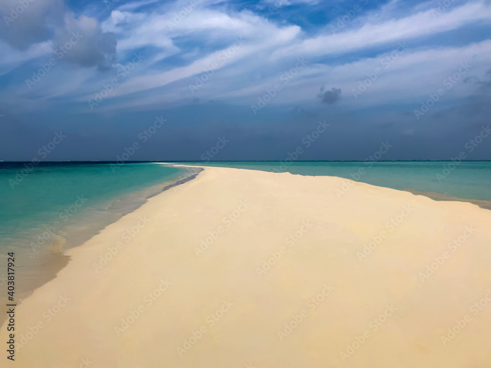 Ocean view, amazing nature background.