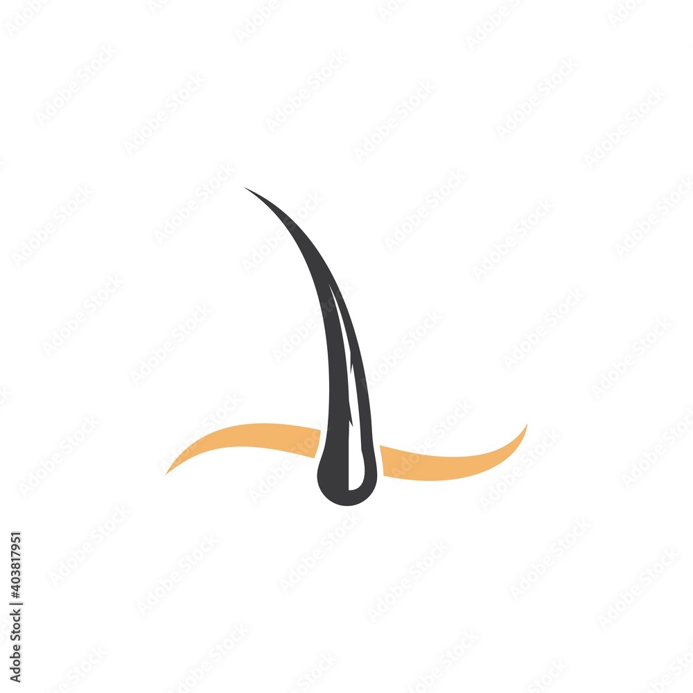 hair root icon vector illustration design hair root icon vector illustration design