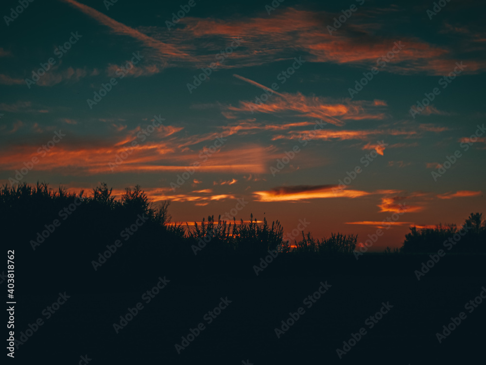 Fototapeta premium coucher de soleil