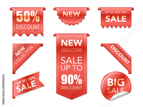 Best choice tags. Labels isolated on white background. Best choice 3d ribbon banners. Sale promotion, website stickers, new offer badge collection. Vector illustration