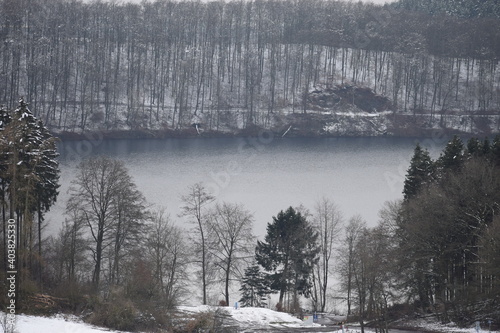 Pulvermaar im Schnee photo