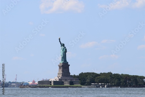 NYC New York Harbor Liberty Statue  © WenJunior