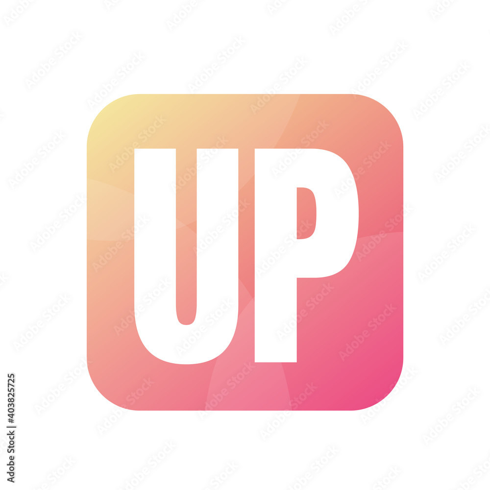 UP Letter Logo Design With Simple style UP Letter Logo Design With Simple style