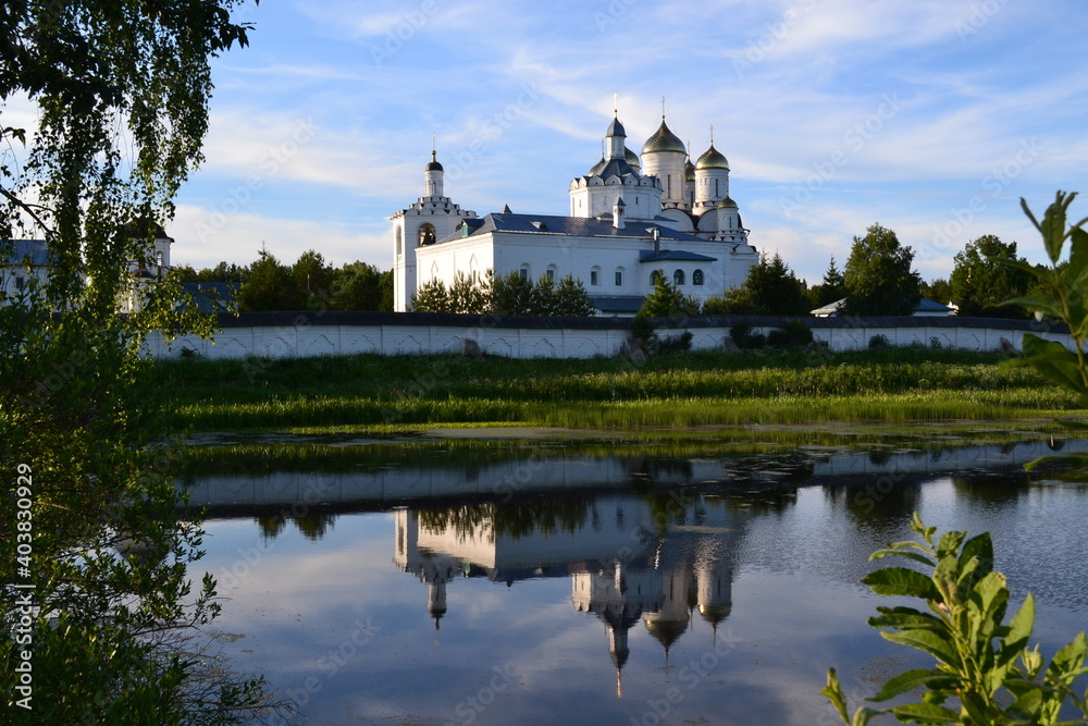 Monastery in the lake
