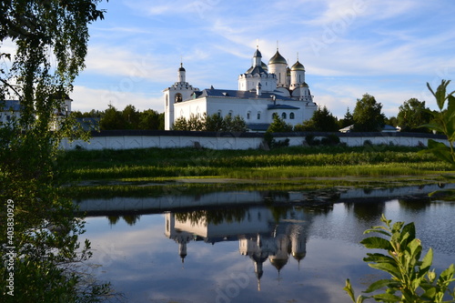 Monastery in the lake © Aleksandr