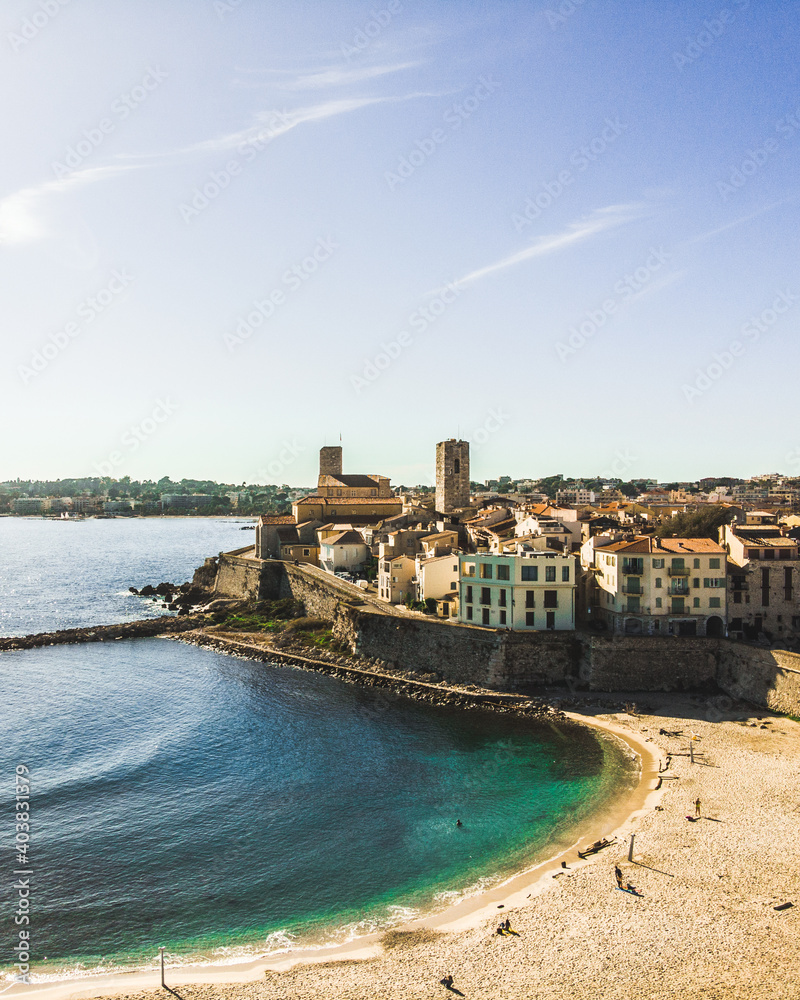 Obraz premium Antibes Beach