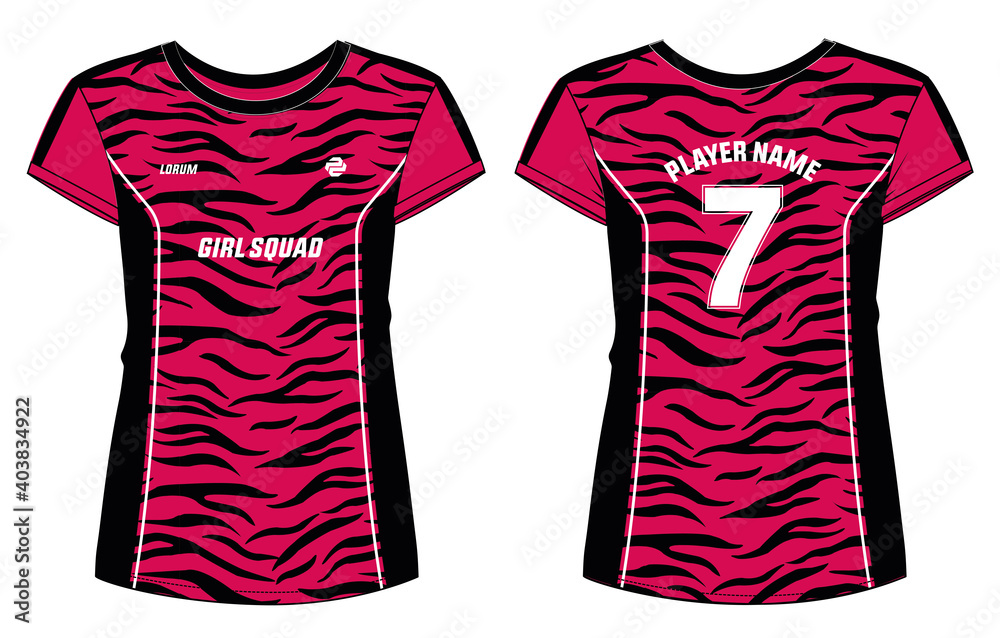 Pink Soccer Uniforms For Girls