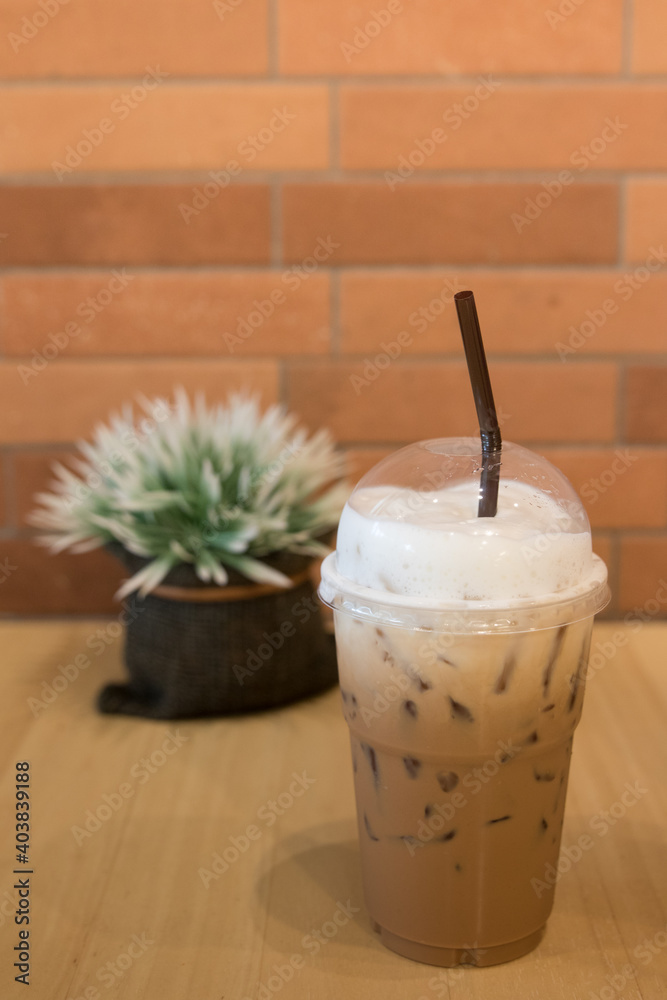 Ice coffee.