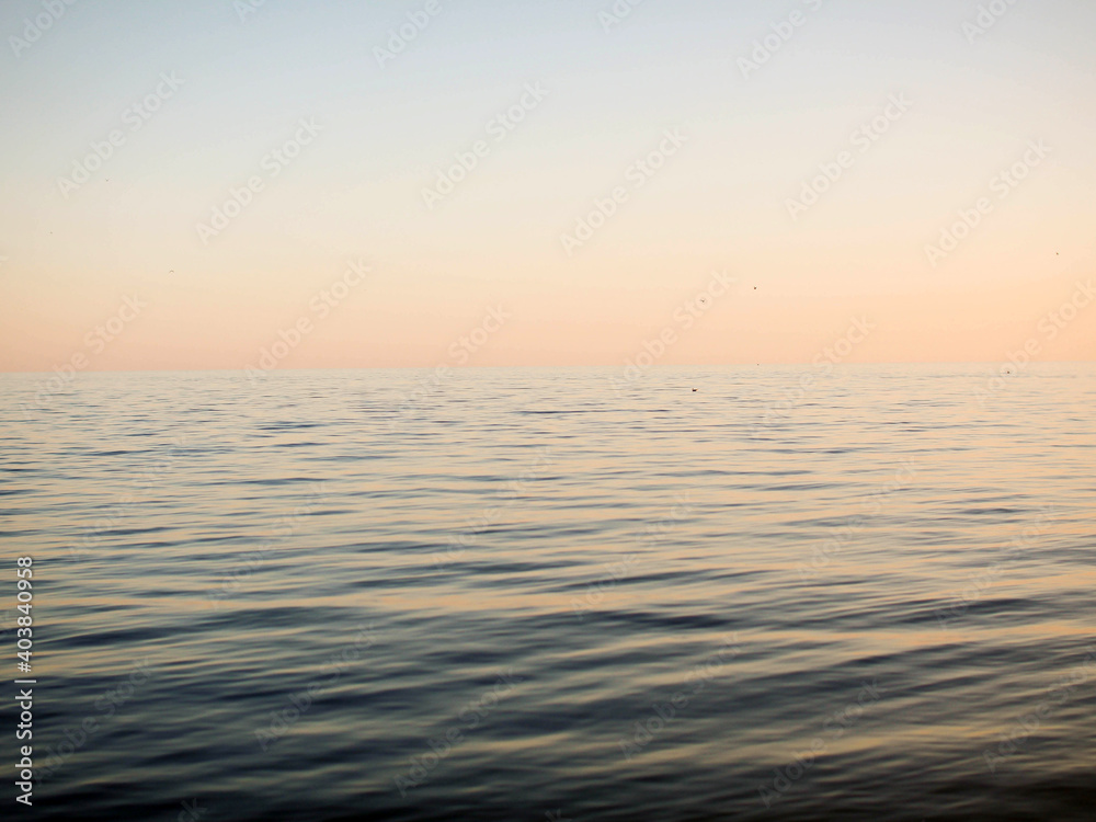 sunset on the sea sunset on the sea
