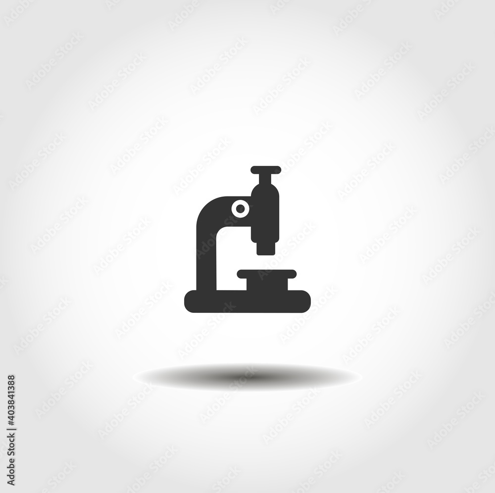 microscope isolated vector icon. microscope design element microscope isolated vector icon. microscope design element