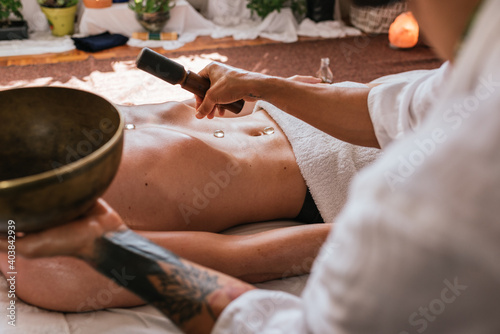 Relaxing Massage with Natural Remedies