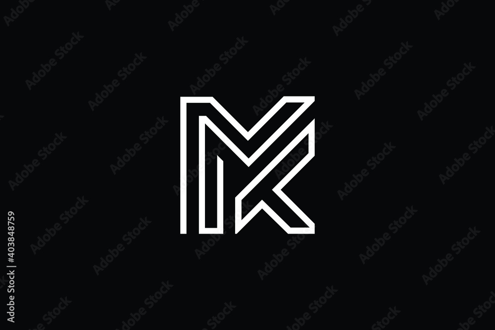 MK logo letter design on luxury background. KM logo monogram initials letter concept. MK icon logo design. KM elegant and Professional letter icon design on black background. M K MK KM MK logo letter design on luxury background. KM logo monogram initials letter concept. MK icon logo design. KM elegant and Professional letter icon design on black background. M K MK KM
