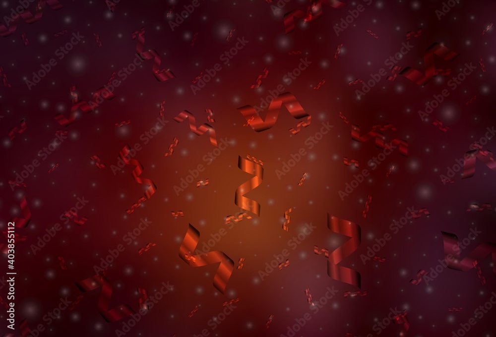 Obraz premium Dark Red vector backdrop in holiday style.